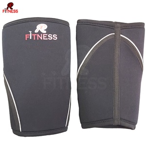 7mm Neoprene Breathable Heavy Duty <b>Knee</b> <b>Compression</b> Sleeve for Weightlifting and Body Building - Product Image 6