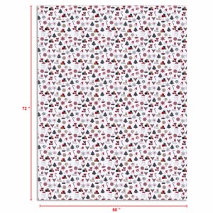 Large Size Christmas Cushion Cover Lightweight & Washable Shower <b>Curtains</b> with Best Design and <b>Rings</b> in India - Product Image 4