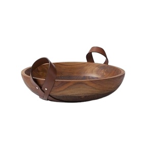 Vente CHAUDE Ensemble de bols de service par Home Plats de service décoratifs en bois pour table à manger À VENDRE PLATEAUX DE PRODUITS EN BOIS DE QUALITÉ SUPÉRIEURE - Product Image 1