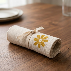 Handmade Cotton Table Mats Set Floral <b>Block</b> Print Durable Washable Reusable Dining Kitchen Decor |Wholesale India Export Quality - Product Image 5