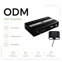 Amplificateur stéréo DSP automobile ODM, nouvelle arrivée, pleine gamme de puissance 1000W, qualité sonore, aluminium, meilleur processeur DSP audio pour voiture, Hifi X12