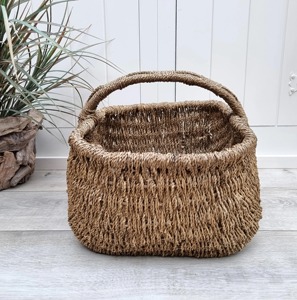 Seagrass <b>baskets</b> are convenient to carry Handmade <b>Storage</b> <b>Basket</b> Wholesale eco-friendly Made in Vietnam - Product Image 2