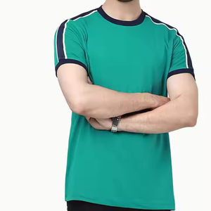 เสื้อคอเต่าผู้ชายแขนสั้นผ้าฝ้ายถัก 100% น้ำหนัก 250 กรัม พิมพ์ลายซิลค์สกรีนด้านหน้า ป้องกันรอยยับ ระบายอากาศได้ดี เป็นมิตรต่อสิ่งแวดล้อม เหมาะสำหรับใส่เป็นทางการ - Product Image 5