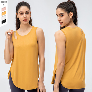 Camisetas sin mangas para mujer, camisetas ajustadas sexys, blusas para mujer, camisetas deportivas para yoga y gimnasio para mujer - Product Image 1