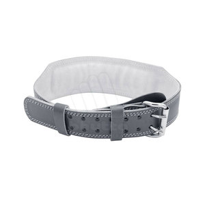 เข็มขัดยกน้ำหนักหนังวัวคุณภาพสูง ทนทาน สำหรับผู้ชาย พร้อมหัวเข็มขัดแบบพินน้ำหนักเบา แข็งแรง ไม่ลื่น - Product Image 3