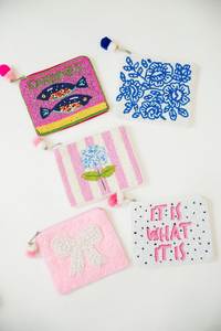 Monedero de Lujo Hecho a Mano con Cuentas Bordadas, Mini Cartera Clásica para Uso Diario, Colores Mixtos, Diseño Tradicional - Product Image 5