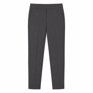 Pantalon décontracté homme coupe droite taille mi-haute ajustée avec ceinture élastique respirant en tissu peigné écologique séchage rapide style streetwear pour usage quotidien - Product Image 1