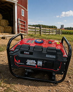 เครื่องกำเนิดไฟฟ้าเบนซิน SS SAMSON 3KVA ประสิทธิภาพสูง 4 จังหวะ พร้อมระบบสตาร์ทแบบดึงกลับ สำหรับสำรองไฟบ้าน - Product Image 3