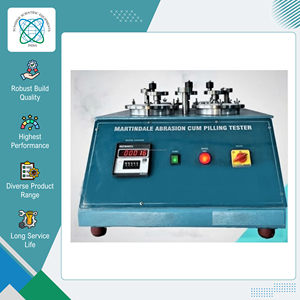 Equipo de Prueba de Telas de Calidad Superior, Máquina de Prueba de Abrasión Martindale, Última Llegada de Stock, Precios Directos de Fábrica - Product Image 3