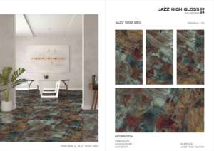 Azulejo de Porcelana Crown Jazz de Alto Brillo, Formato Grande 600x1200, Superficie Premium para Pared y Piso, Colección de Diseño Moderno para Interiores y Exteriores - Product Image 3