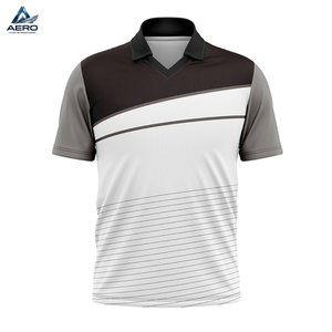 Buen Proveedor, Nuevo, Uniforme de Cricket Personalizado, Color Blanco y Negro, Manga Corta, Corte Regular, para Equipos Deportivos - Product Image 3