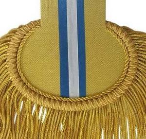 Hombreras Bordadas Personalizables al por Mayor, Ecológicas, con Flecos Dorados, Diseño Personalizado, Tamaños y Colores a Medida - Product Image 6