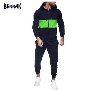 Men's Casual Tracksuit 2021 New Men's <b>Hoodies</b> and Sweatpants Two Pieces Sets Sportswear High Quality Clothing for Male - Product Image 6
