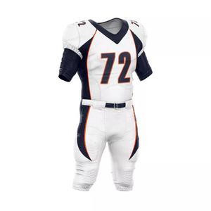 Nouveaux uniformes de football américain taille adulte maillot de football américain brodé à bas prix avec pantalon rembourré pour hommes - Product Image 3
