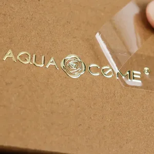 Etiquetas Autoadhesivas con Logotipo de Marca Personalizado, Resistentes al Agua, Impresión 3D con Transferencia UV, Material PU para Manualidades con Velas y Vasos - Product Image 6