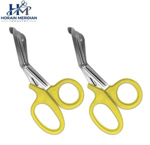 Tijeras de Acero Inoxidable para Vendajes, Tijeras Médicas para Aplicación de Apósitos, Certificación CE, para Hospitales, Clínicas, Primeros Auxilios y Emergencias Médicas - Product Image 3