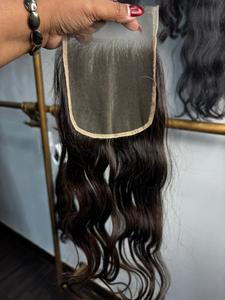 ผมต่อแบบ HD Closure Natural Hair Extensions 4*4 คุณภาพดีที่สุด ราคาขายส่ง คุณภาพดีที่สุด ราคาขายส่ง - Product Image 4
