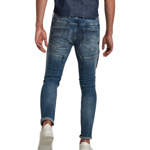 Pantalones Vaqueros de Mezclilla para Hombre, Estilo Motociclista, Tejido Transpirable en 3D, Elásticos, Ajustados, Estilo Biker - Product Image 4