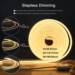 Bande lumineuse <span class=keywords><strong>LED</strong></span> 5V à éclat doux Ra80, dimmable, 120 <span class=keywords><strong>LED</strong></span>/m, <span class=keywords><strong>ruban</strong></span> flexible pour éclairage dissimulé de plafond et décoration intérieure - Product Image 5