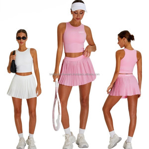 Uniforme de badminton pour hommes, plissé, respirant, pour la salle de sport, l'entraînement et la course à pied - Product Image 1