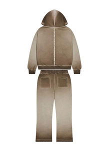 ชุดวอร์มผู้ชายทรงสลิมฟิตแบบเต็มตัว ดีไซน์ OEM สั่งทำได้ตามต้องการ ระบายอากาศได้ดี มีฮู้ดทั้งเสื้อและกางเกง ผลิตในปากีสถาน เหมาะสำหรับฤดูหนาว กำลังเป็นที่นิยม - Product Image 4