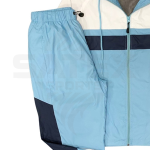 Conjunto Deportivo Personalizado OEM de Verano, Sudadera con Bordado, Chaqueta Cortavientos, Pantalones de Nailon, Shorts, Traje Deportivo para Hombre - Product Image 3