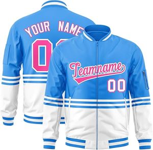 แจ็คเก็ตวาร์ซิตี้แบบกำหนดเองได้จากโรงงานโดยตรง แจ็คเก็ตเบสบอล Letterman ผ้าขนสัตว์และหนังคุณภาพพรีเมียม แจ็คเก็ตบาสเก็ตบอลสำหรับทุกเพศ - Product Image 5
