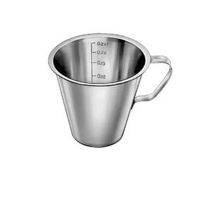 Taza Medidora de Acero Inoxidable 18-8 Ecológica, Accesorios Duraderos, Fuente de Alimentación Manual, Instrumento Quirúrgico - Product Image 2