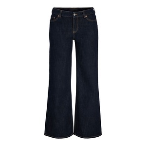 Jeans de Mezclilla de Pierna Ancha y Cintura Media para Mujer, Corte Holgado Informal, de Invierno, Buena Calidad, Secado Rápido, Lavado a la Nieve, Tela de Algodón Cómoda - Product Image 1