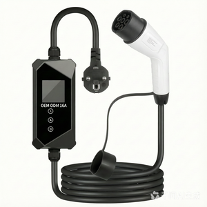 Estación de Carga para Vehículos Eléctricos (VE) Portátil de 7kW/11kW, Estándar Chino ODM GBT, Nueva OEM 230V, con Corriente Ajustable y Funciones Inteligentes - Product Image 1