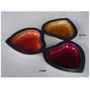 Cuenco para servir de aluminio fundido en forma de caramelo, artesanías de Metal para mesa decorativa, precio al por mayor - Product Image 6