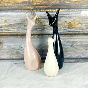 Pottery Ceramic Art Deco Couple Showpiece Romantic Home <b>Decor</b> Statue Handcrafted for Figurine Pop Art Eco-Friendly Living Room - Product Image 6