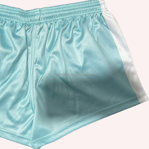 Shorts de rugby pour hommes grande taille, logo personnalisé, séchage rapide, 100% polyester, haute qualité, écologiques, couleur personnalisée - Product Image 6