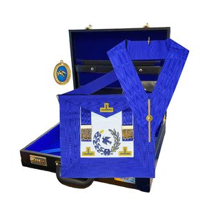 Delantal Masónico Provincial Hecho a Medida de Alta Calidad con Bordado Premium, Paquetes de Regalia Artesanal - Product Image 1