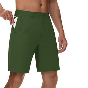 Pantalones cortos de golf Easy Move para hombre, pantalones deportivos transpirables de tela elástica para jugar al aire libre, ropa cómoda para golf de verano - Product Image 1