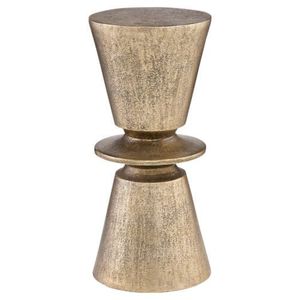 Support de bougie en métal noir et or tendance, porte-bougie décoratif, article de décoration d'intérieur de luxe À VENDRE - Product Image 4