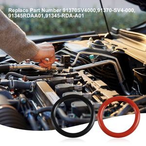 Kit di guarnizioni O-Ring per pompa del servosterzo da 2 pezzi per Honda Civic/CR-V/Element, sostituisce 91370-SV4-000 e 91345-RDA-A01 - Product Image 5