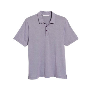 Polo en coton pour hommes, personnalisable avec logo, manches courtes, motif uni, nouveau polo décontracté personnalisable - Product Image 6