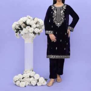 ชุด PW4254กำมะหยี่2ชิ้นสำหรับผู้หญิง - Product Image 3