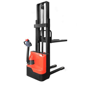 Chariot élévateur électrique portable en promotion, capacité de charge 300 kg, hauteur de levage 1,6 m, mât bi-étages, batterie au plomb-acide - Product Image 5