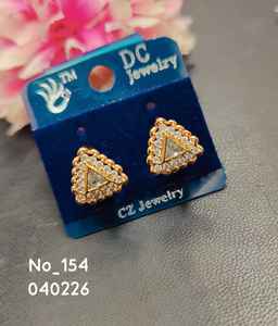 Pendientes Elegantes y Modernos de Acero Inoxidable con Circonitas para Mujer, Ideales para Bodas y Fiestas - Product Image 2