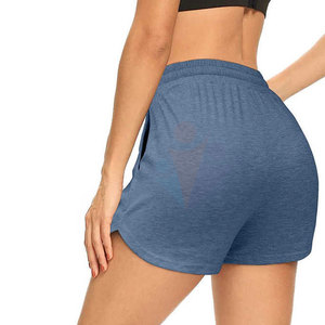 Shorts décontractés pour femmes à usage extérieur, prix de gros, logo personnalisé, cordon de serrage, légers, 100 % coton, séchage rapide, haute qualité - Product Image 6