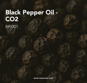 Aceite de Pimienta Negra, Extracto de Primera Calidad - CO2 (BP-001) Van Aroma - Product Image 2