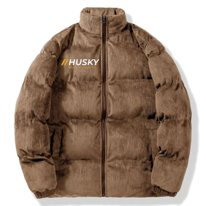 Lightweight Winter Travel Bubble <b>Jacket</b> for Men Zipper Camouflage Waterproof Windproof Stand Collar Foldable Design <b>Packable</b> - Product Image 1