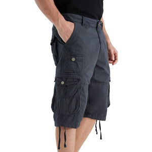 Wholesale Cheap Price Men's Cargo Shorts Basics Cotton Blend <b>Material</b> Multiple Pockets Lightweight Top Design Men's Cargo Shorts - Product Image 5