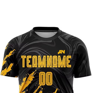 เสื้อฟุตบอลน้ำหนักเบาสำหรับผู้ชาย ชุดกีฬาระบายอากาศได้ดีเยี่ยม เหมาะสำหรับการแข่งขันฟุตบอลและการฝึกซ้อม - Product Image 3