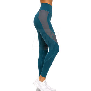 Leggings de compression pour femmes avec taille haute, tissu extensible et contrôle de l'humidité pour le fitness, la course à pied et l'entraînement sportif - Product Image 5