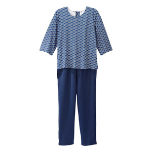 Robes de patient unisexe pour personnes âgées, à ouverture facile, 100% coton jersey, pour incontinence urinaire, paralysie, usage hospitalier OSTENT WEAR - Product Image 4