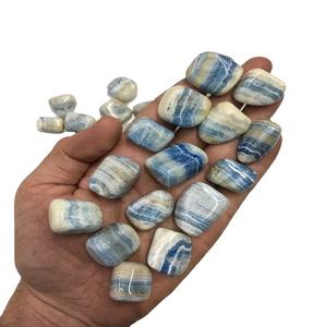 Meilleure vente pierre de dégringolade Schelelite bleue naturelle pierre précieuse en gros pour la décoration de la maison Feng Shui Reiki guérison amour méditation - Product Image 1