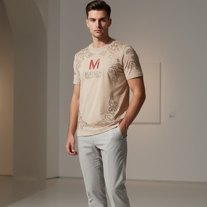 Ready to Ship <b>Rhinestone</b> T Shirt Fast Delivery Bling Bling Unisex Tee Shirt High Elastic Soft Breathable Crystal <b>Top</b> Tee - Product Image 6